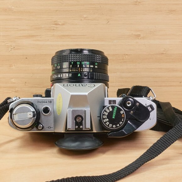 Canon AE-1 Program / Canon FD 50mm f/1.8 Lens / Made in Japan - Picture 6 of 11